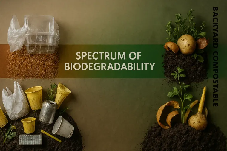 The Spectrum of Biodegradability